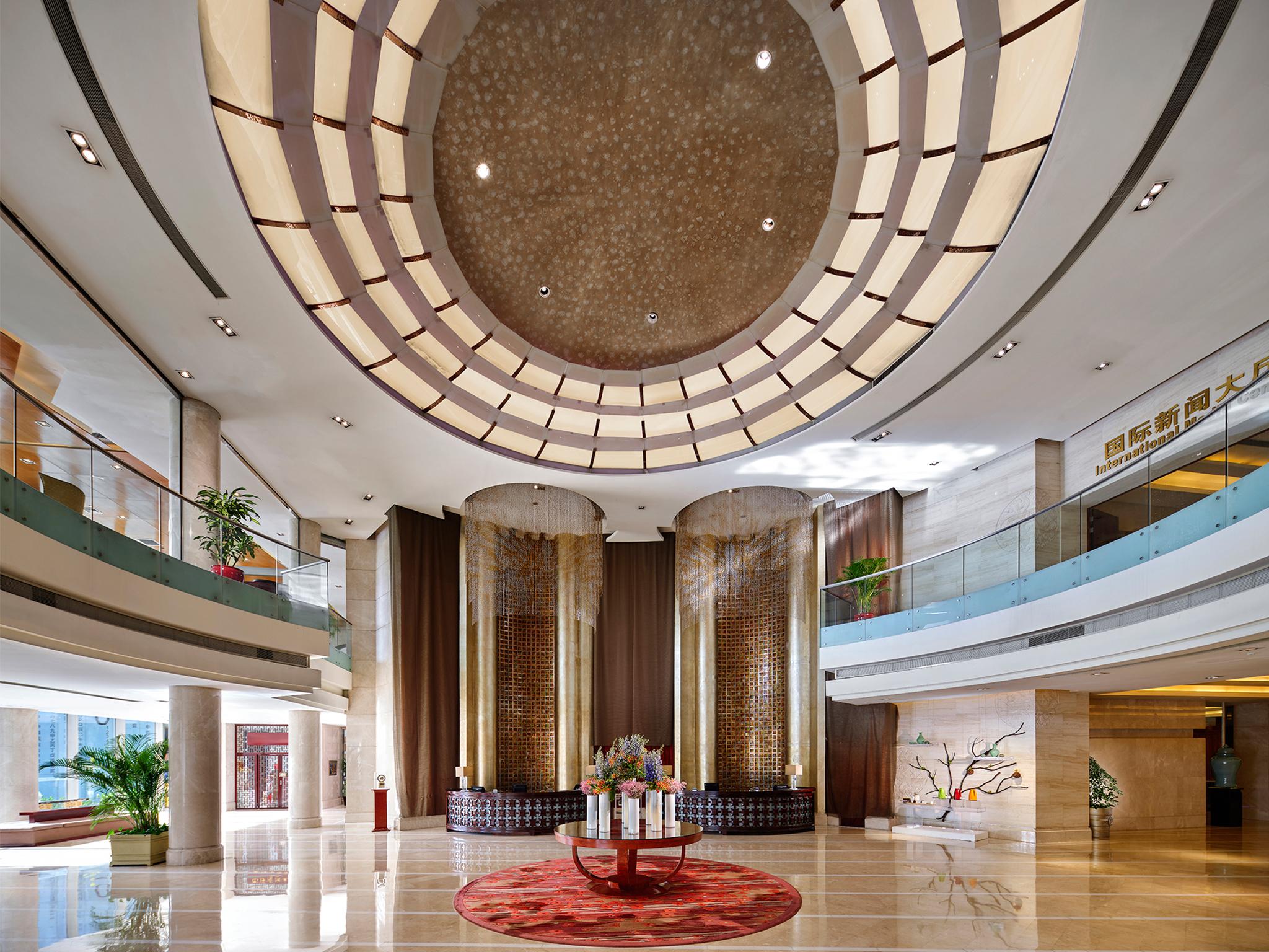 Gehua New Century Hotel Beijing Pequim Exterior foto